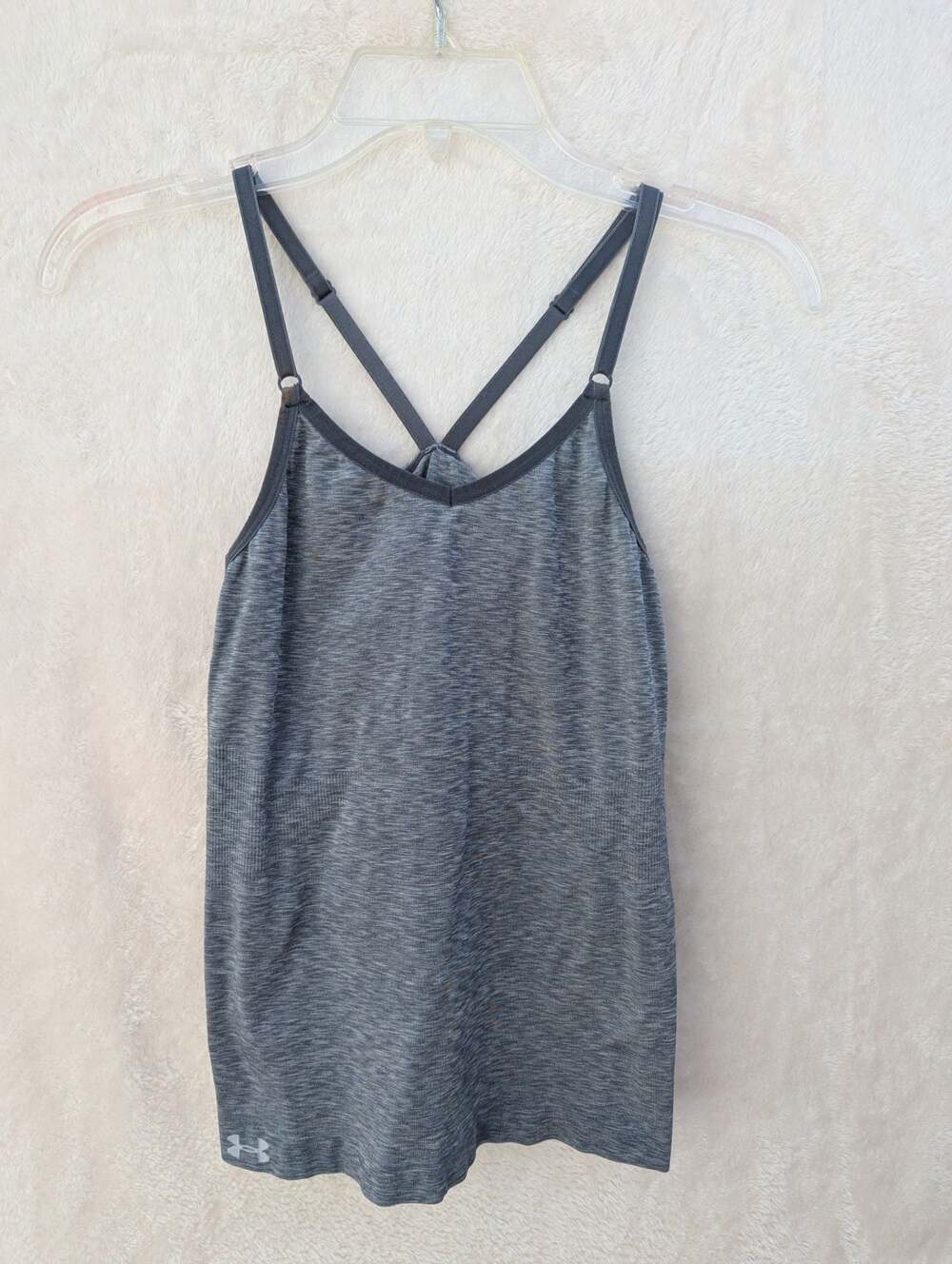 Under Armour Seamless Heathered Strappy Cami Tank Top